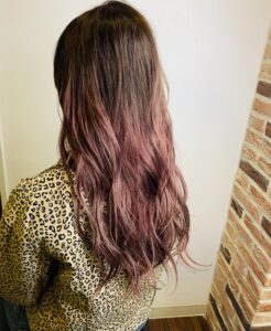 熊本市美容室　“JIU【ジウ】（旧Hair salon Branch）”　バレイヤージュカラーのご紹介