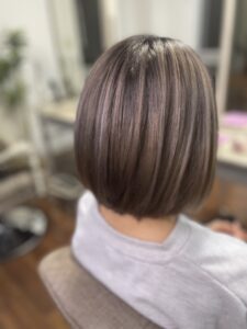 熊本市美容室　“JIU【ジウ】（旧Hair salon Branch）”　バレイヤージュカラーのご紹介