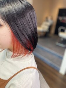熊本市美容室JIU【ジウ】（旧Hair salon Branch）デザインカラー、グラデーションカラーの良さ