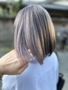 熊本市美容室“JIU【ジウ】”　バレイヤージュカラーのご紹介！