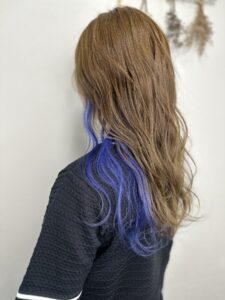 熊本市美容室JIU【ジウ】インナーカラー、デザインカラーは当サロンにおまかせください!!