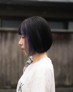 【さりげない個性で垢抜ける。ラベンダーフェイスフレーミング|JIU【ジウ】|熊本市美容室】
